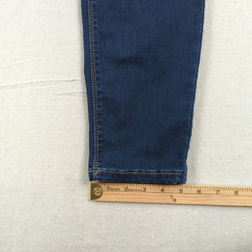 Curve Appeal Jeans Womens 16W Blue‎ Essential Skinny High Rise Stretch - Picture 6 of 15